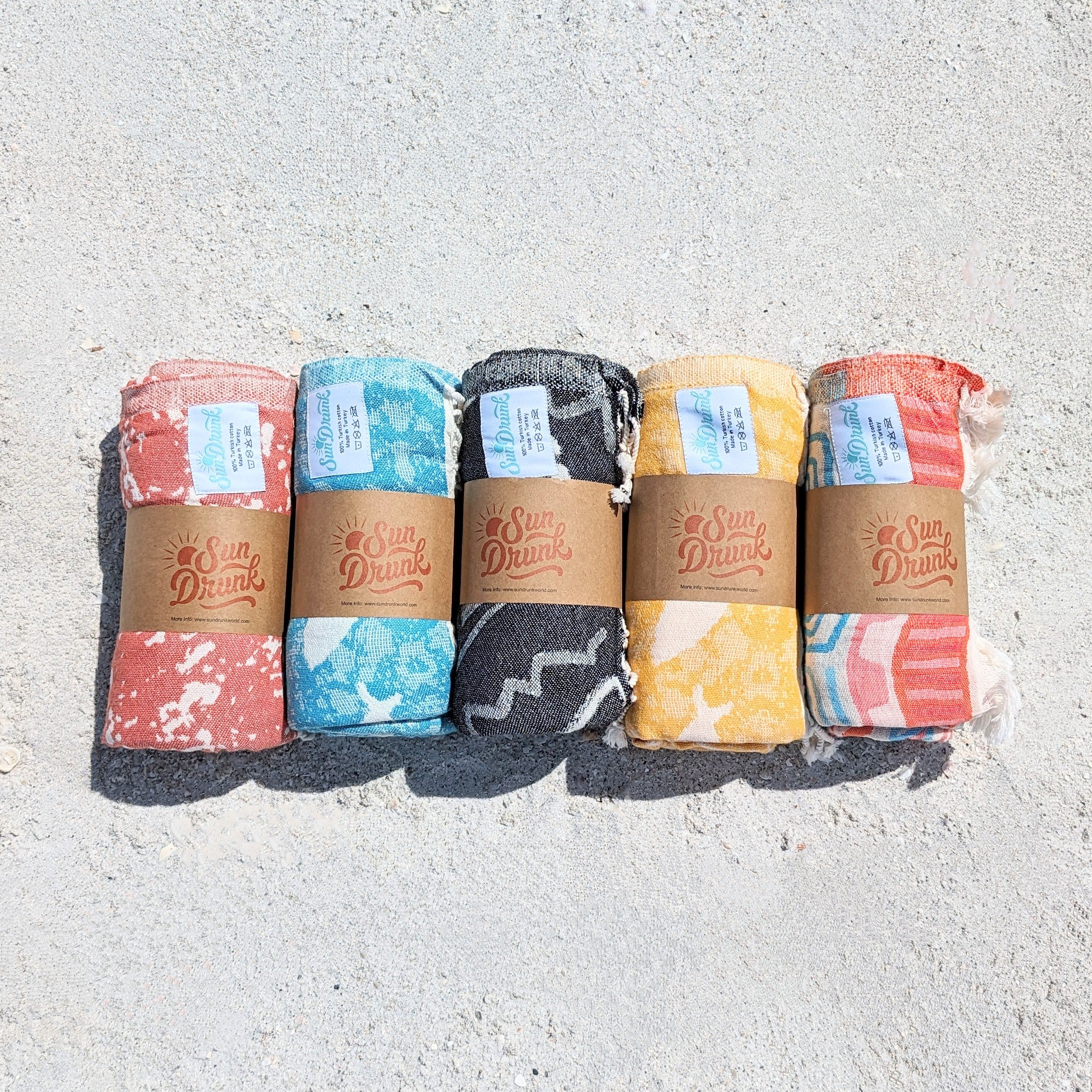 Sustainable Beach Days: Tips for eco-friendly beach outings and how Sun Drunk products contribute.