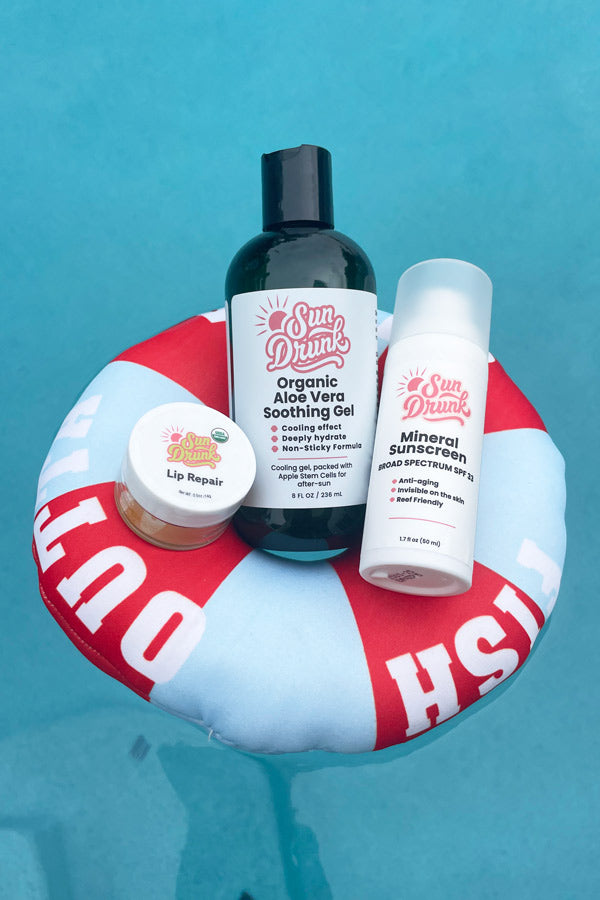 Immediate steps after sun exposure