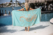 Seahorse Vert Pale - Turkish Towel