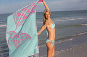 Manta Ray Rose - Turkish Towel