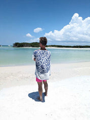 Galapagos Turtle Turkish Towel - Bleue - Sun Drunk