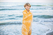 Sea Turtle Turkish Towel - Jaune - Sun Drunk