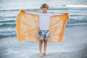 Sea Turtle Turkish Towel - Jaune - Sun Drunk