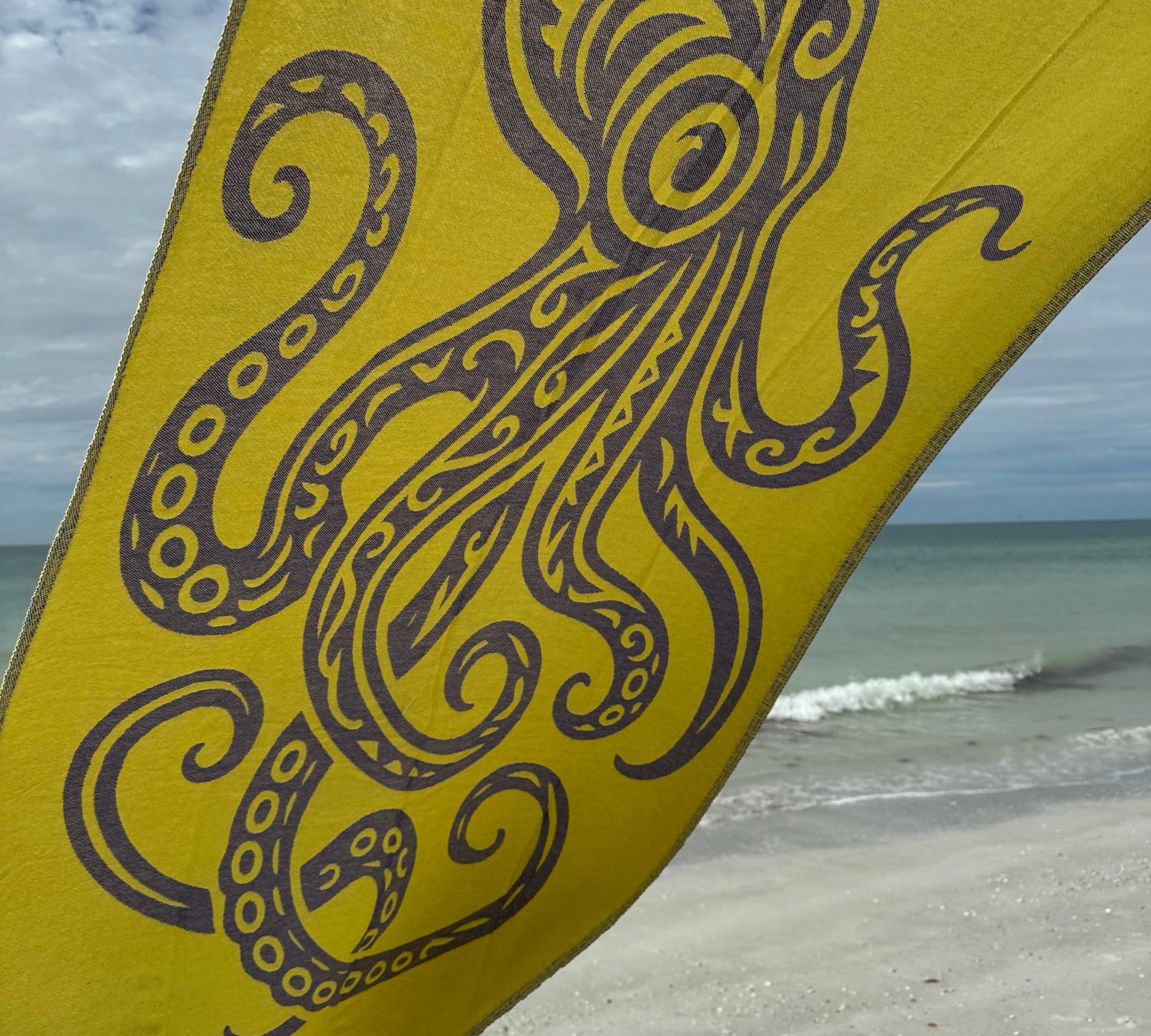 Dive Into Our Newest Obsession: Octopus Design Turkish Towels