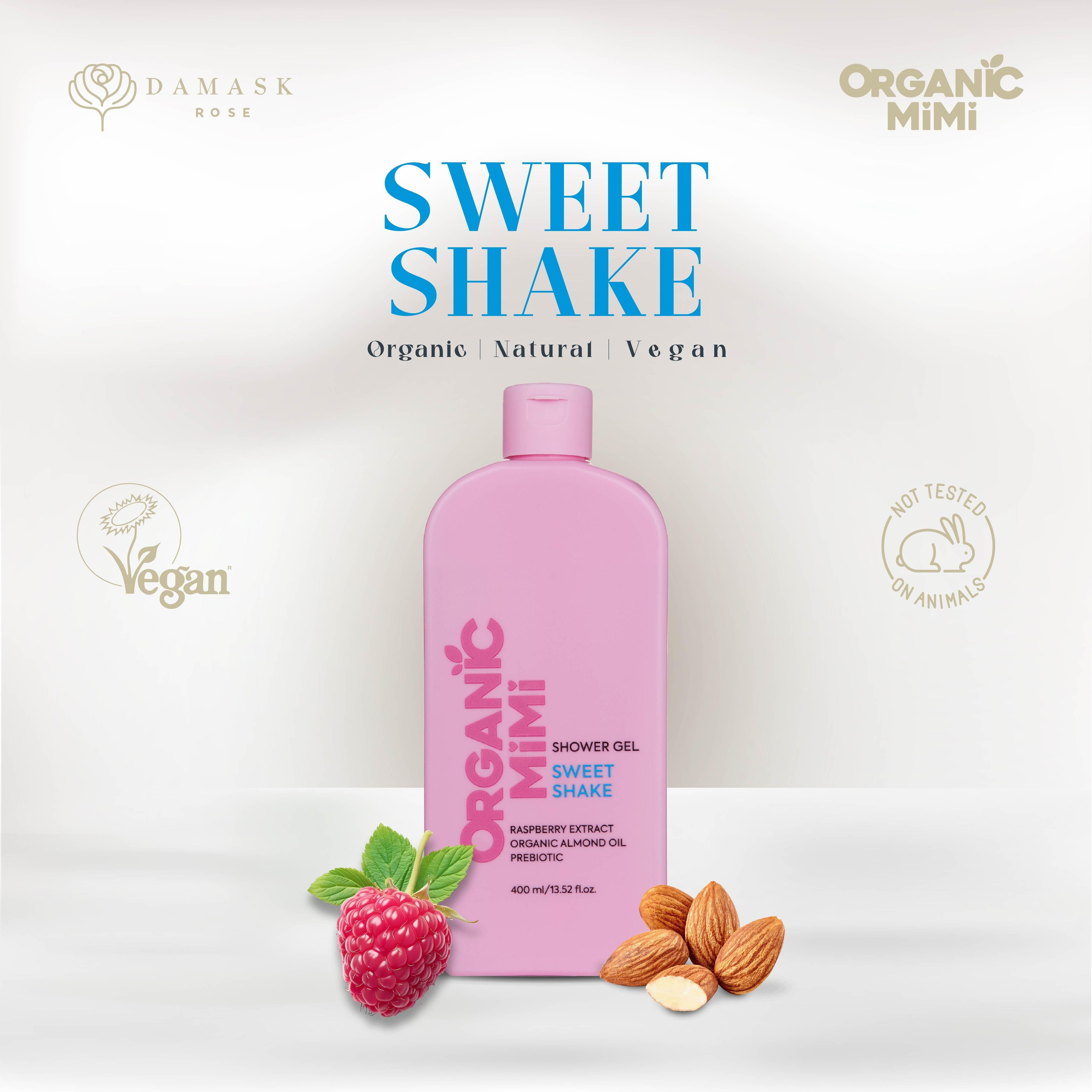 ORGANIC MIMI, SHOWER GEL SWEET SHAKE, 400 ml