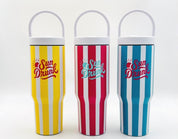 34oz Sun-Drenched Stripe Tumbler ☀️🥤