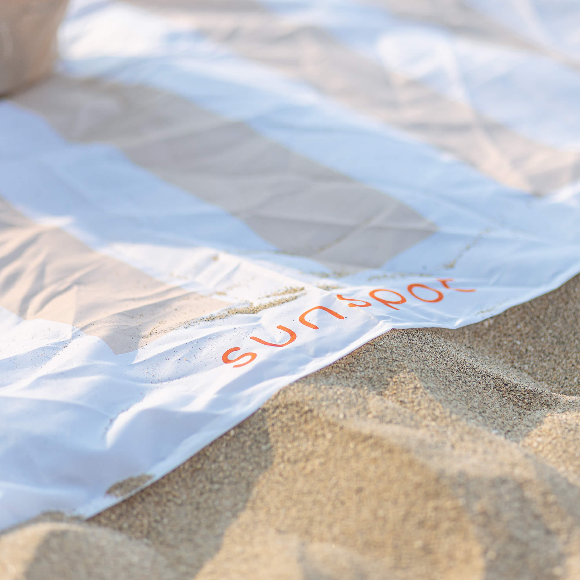 Mesh Beach Tote with Pull-out blanket