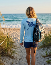 UPF 50+ Sun Shirt- Manta Ray