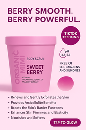 ORGANIC MIMI, BODY SCRUB SWEET BERRY, 250 g