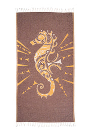 Seahorse Jaune - Turkish Towel