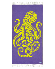 Octopus Purple - Turkish Towel