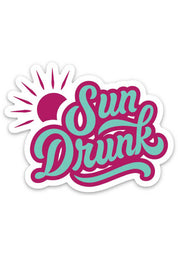 Sun Drunk Stickers