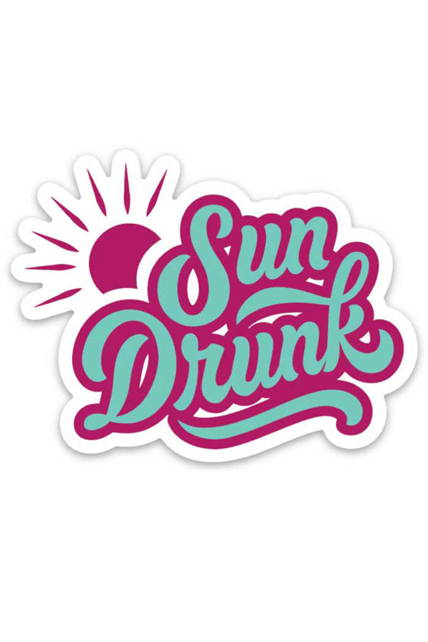 Sun Drunk Stickers