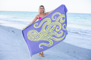 Octopus Purple - Turkish Towel