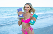 Octopus Teal+ Octopus Purple - Turkish Towel Bundle