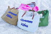 Summer Vibes Beach Tote