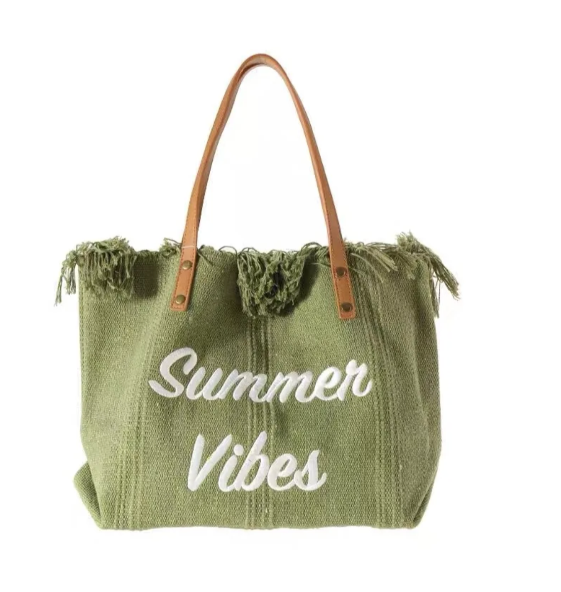 Summer Vibes Beach Tote
