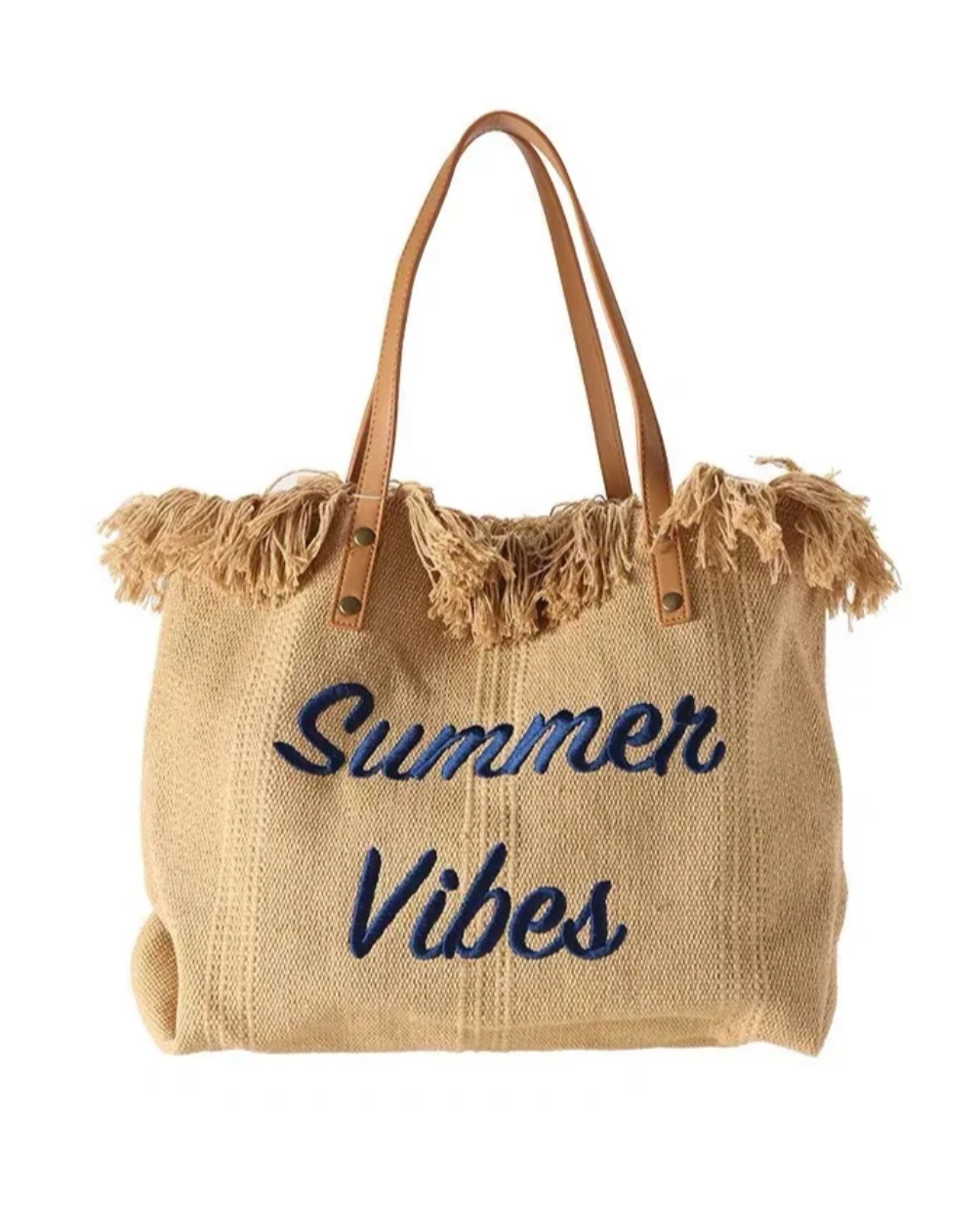 Summer Vibes Beach Tote
