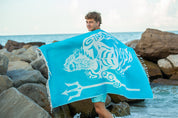Poseidon Turquoise - Turkish Towel