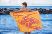 Poseidon Rouge Moutarde - Turkish Towel