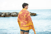 Poseidon Rouge Moutarde - Turkish Towel