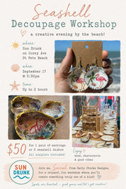 Decoupage Seashell Workshop 🐚✨