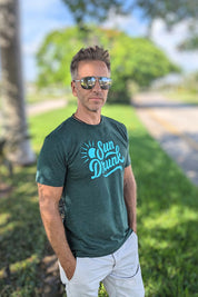 Short Sleeve Soft Fitted Tee - Forest Green
