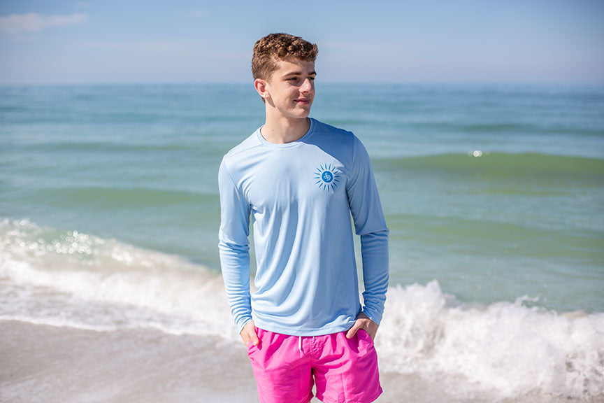 UPF 50+ Sun Shirt - Poseidon Blue