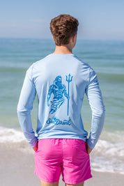 UPF 50+ Sun Shirt - Poseidon Blue