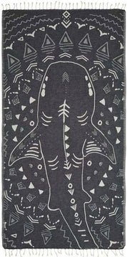 Towel: Shark Noir