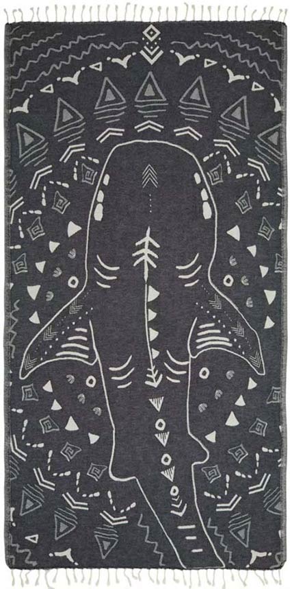 Towel: Shark Noir