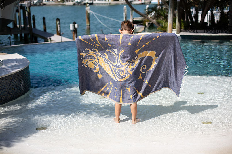Seahorse Or - Turkish Towel
