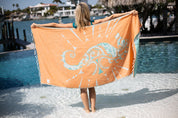 Seahorse Vert Pale - Turkish Towel