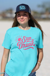 Short Sleeve Soft Fitted Tee - Tahiti Blue