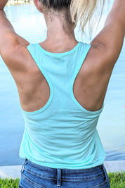 Ladies Racerback Tank Top - Mint