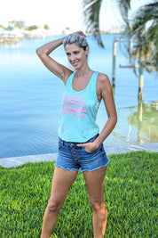 Ladies Racerback Tank Top - Mint