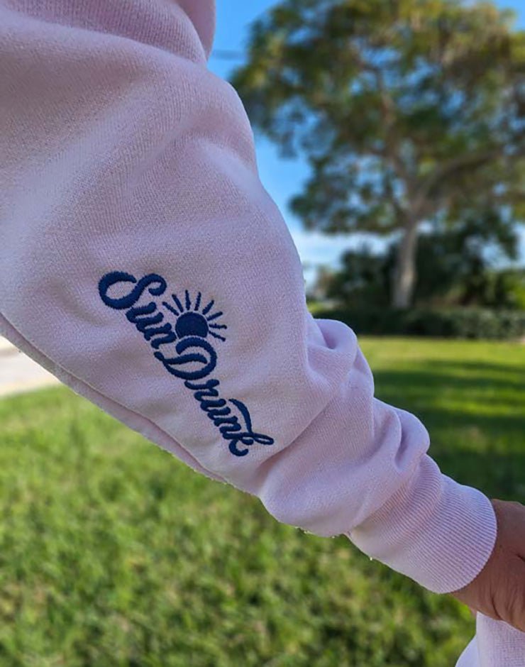 Hoodie - Rose with Sun Drunk design - Sun Drunk