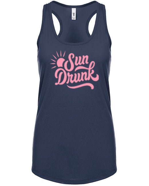 Sunshine & Whiskey Women's Tank Top – Casual Sleeveless Letter Print Summer T-Shirt