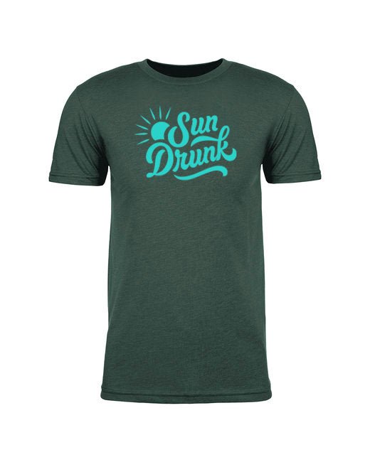 Short Sleeve Soft Fitted Tee - Forest Green - Sun Drunk