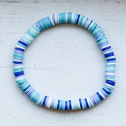 Stretch Fimo Heishi Multi Color Bracelet - Sun Drunk